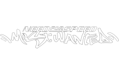 Need for Speed Most Wanted DXF Dosyası