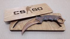 Bıçaklar Kerambit CS:GO 11 Ücretsiz Vektör