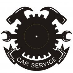 Saat Araba Servisi dxf Dosyası