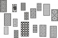Siyah Beyaz Geometrik Kusursuz Desenler Ücretsiz Vektör Koleksiyonu