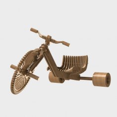 Üç Tekerlekli Bisiklet Drifti 3D Bulmaca Ücretsiz Vektör