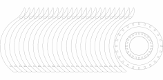 Abajur 1 DXF Dosyası