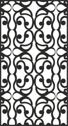 Oymalı Boş Desen dxf Dosyası