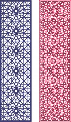 Kusursuz Kavisli Yıldız Desen Tasarımı dxf Dosyası