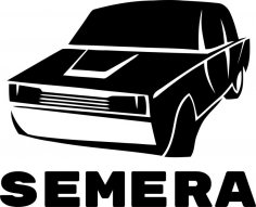 Semera çıkartma vektörü Ücretsiz Vektör