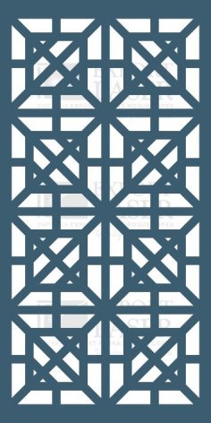 MDF lazer kesim panel dxf dosyası