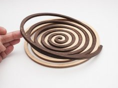 Arşimet Spirali Nihale CNC dxf Dosyası