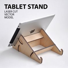 Tablet Standı Lazer Kesim Proje Planı dxf Dosyası