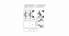 alajero6mm dxf Dosyası