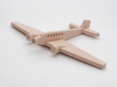 Junkers Ju 52 Lazer Kesim Model dxf Dosyası