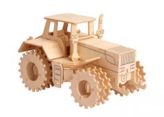 Traktör Vektör modeli CNC router ve lazer kesim dxf Dosyası