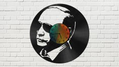 Putin Vinil Saat Ücretsiz Vektör