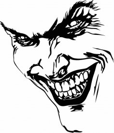 Joker Sticker Ücretsiz Vektör