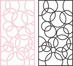 3D Izgara Paneli DXF Dosyası