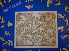 Escher Mozaik II Ücretsiz Vektör