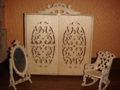 Çocuk mobilyası CNC puzzle planları Ücretsiz Vektör