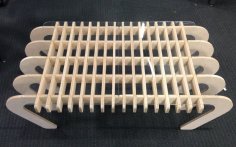 Kontraplak Masa Modern Tasarım DXF Dosyası