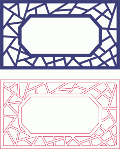 DXF Desen Tasarımları 2B 127 DXF Dosyası