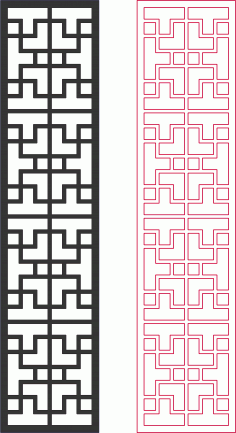 Dxf Desen Tasarımları 2d Izgara DXF Dosyası