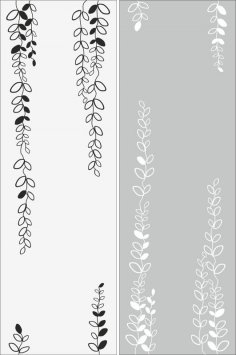 Minimal Çiçek Deseni Ücretsiz Vektör