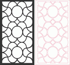 DXF Desen Tasarımları 2D 161 DXF Dosyası