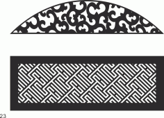 CNC Desenleri Ahşap Ücretsiz Vektörler Ücretsiz Vektör