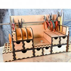 Harika Organizer Lazer Kesim DXF Dosyası