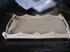 Tepsi Lazer Kesim 3D Puzzle Ücretsiz Vektör