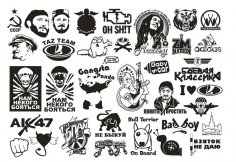 Vektör Klipart Araba Stickerları Ücretsiz Vektör
