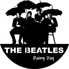 Epik Beatles Duvar Saatleri Ücretsiz Vektör