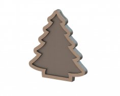 MDF Noel ağacı Ücretsiz Vektör