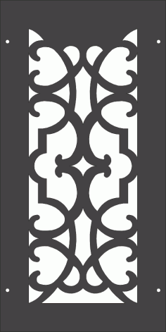 Rönesans Desen DXF Dosyası