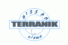 Nissan Titanik Amblemi DXF Dosyası