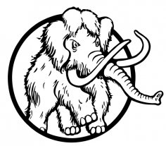 Mamut Vektör Sanatı Ücretsiz Vektör