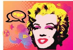 Marilyn Monroe Ücretsiz Vektör