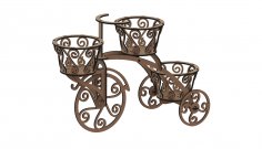 Büyük Bisiklet – 6mm DXF Dosyası