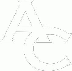AC Logo DXF Dosyası