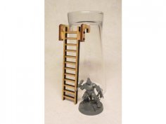 Merdiven 2 3mm DXF Dosyası
