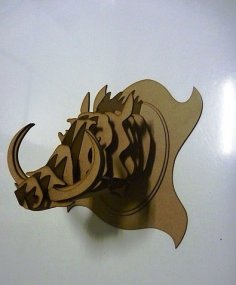 Yaban domuzu Pumbaa DXF Dosyası
