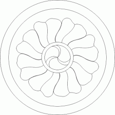 Mimari Dekoratif Eleman DWG Dosyası