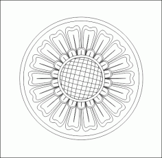 Daire Dekorasyon DWG Dosyası
