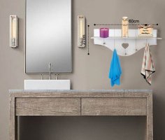 Banyo Rafı Ücretsiz Vektör