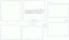 Kartvizitlik DXF Dosyası