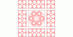 Geometrik Desen DWG Dosyası