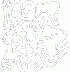 Örümcek DXF Dosyası