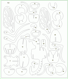 3D Uçuş DXF Dosyası