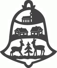 Pencerelik çan, evler ve dönen DXF dosyası