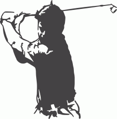 Golfçü DXF Dosyası