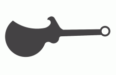 Gitar Açacağı Yeniden Tasarım DXF Dosyası
