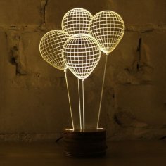 Led Işıklı Küreler Ücretsiz Vektör